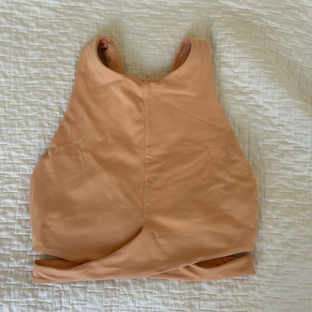 Athleta Apricot Workout Top